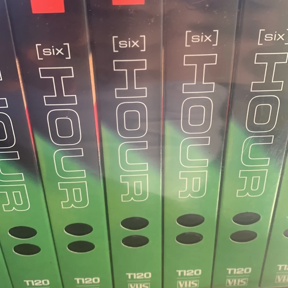 New RCA Videocassette 10 Pack Six Hour VHS Tapes